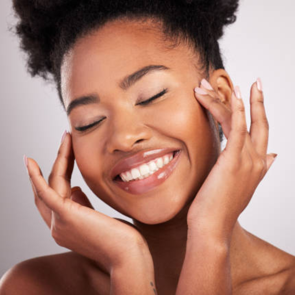 Bright, glowing complexion